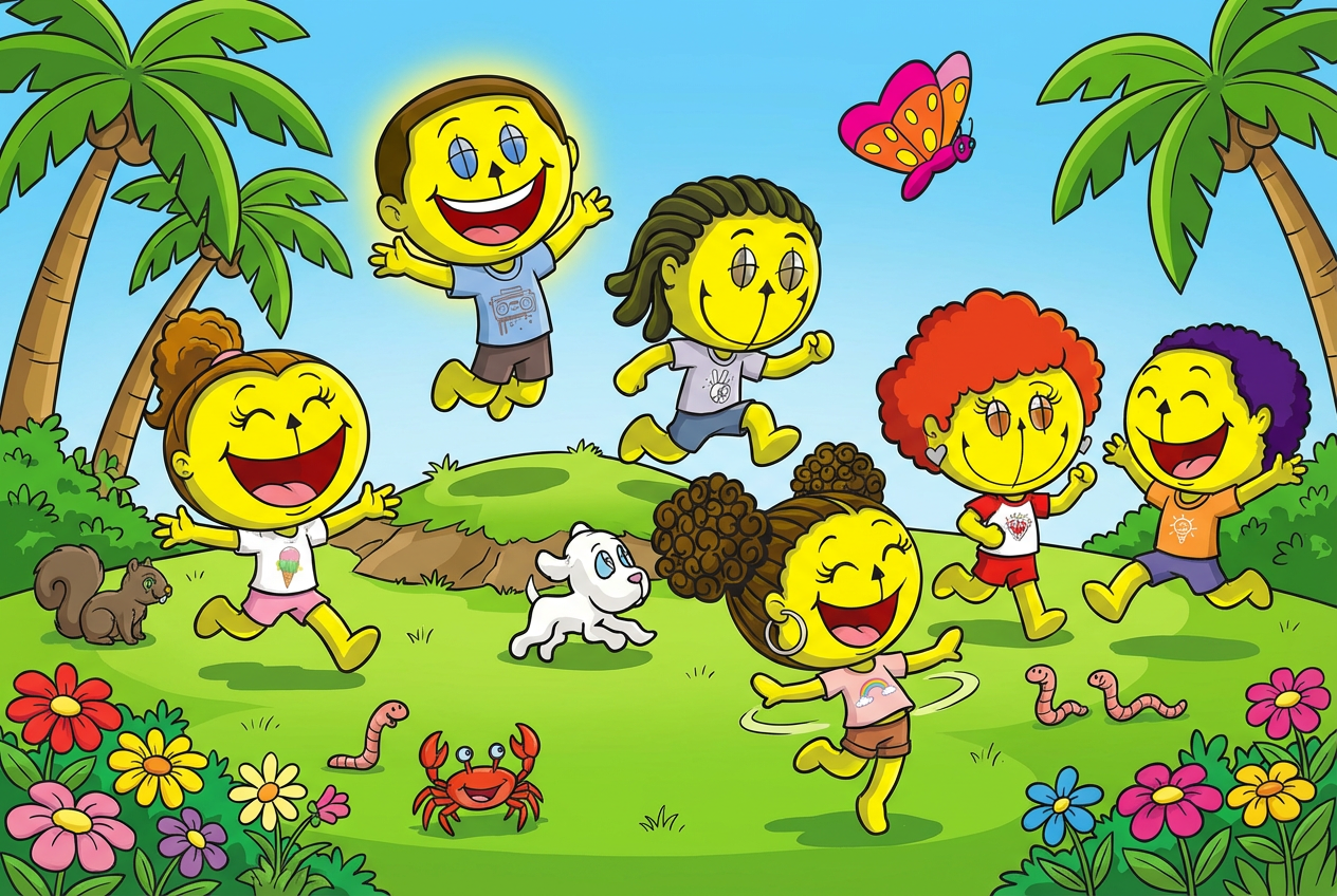 Friends illustration